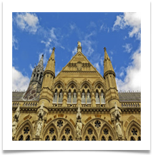 Blue Sky Over Northampton - John North